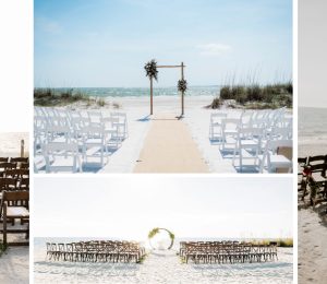 How To Style Your Florida Beach Wedding Aisle